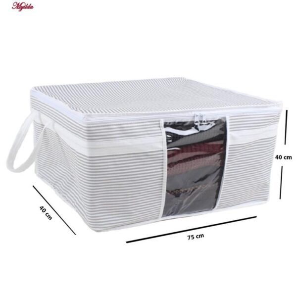 باکس لباس آلاس مدل پنجره دار سایز لارج بسته 3 عددی