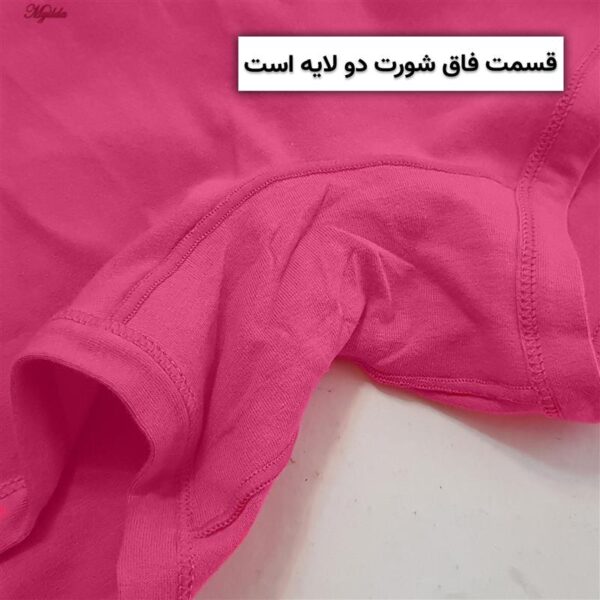 شورت پادار زنانه ماییلدا مدل 5305 رنگ سرخابی