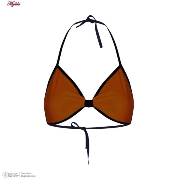 ست 2 تکه مایو دخترانه مدل 11014 رنگ نارنجی