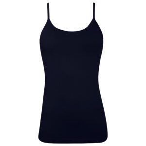 تاپ راحتی زنانه برهان تن پوش مدل پنبه ای کد 1021 رنگ سرمه ای