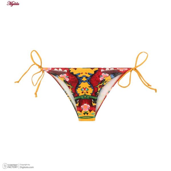 ست 2 تکه مایو دخترانه مدل 11019 رنگ زرد