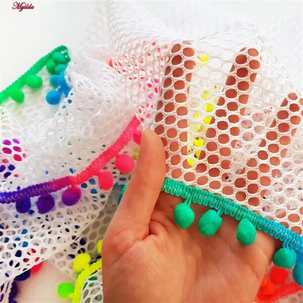 رویه مایو زنانه پاپیلون مدل زنبوری هفت رنگ کد 5275-1121 رنگ سفید