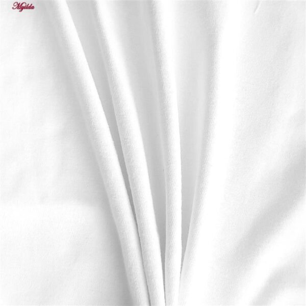 تی‌شرت آستین کوتاه مردانه مدل پنبه ای کد5317-T-NR&R رنگ سفید