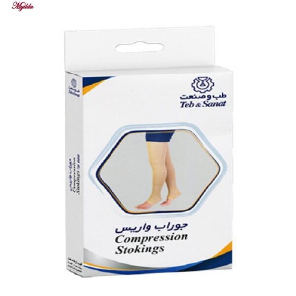 جوراب واریس طب و صنعت مدل 70100 کد DF