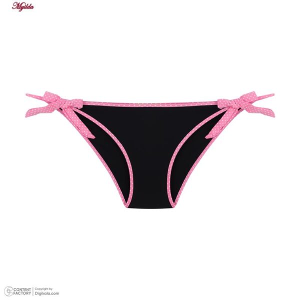 ست 2 تکه مایو دخترانه مدل 11003 رنگ مشکی