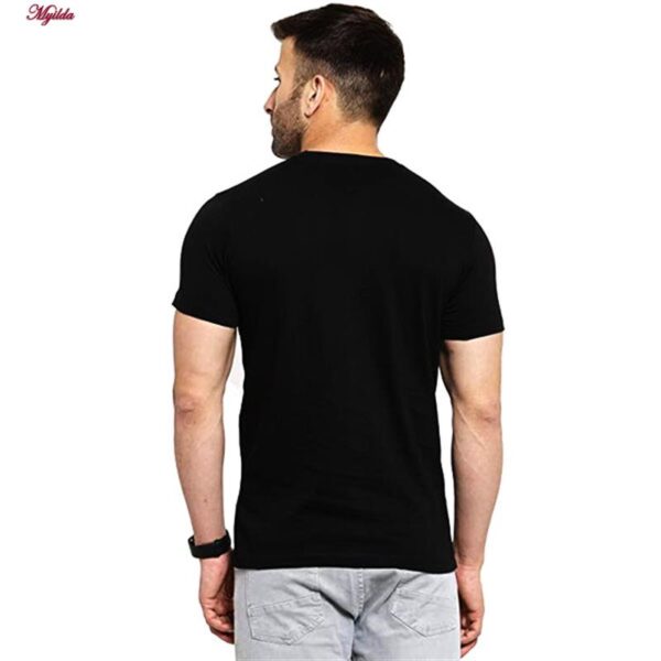 تی شرت آستین کوتاه مردانه مدل نخ پنبه ای ساده کد BZ1