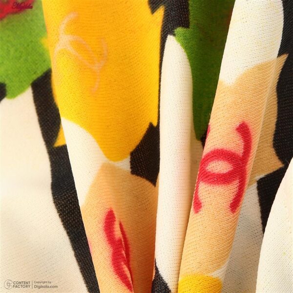 ست 2 تکه مایو دخترانه مدل 11017 رنگ کرم