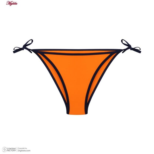 ست 2 تکه مایو دخترانه مدل 11014 رنگ نارنجی