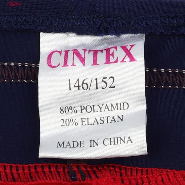 ست 2 تکه مایو دخترانه مدل 11006 رنگ قرمز