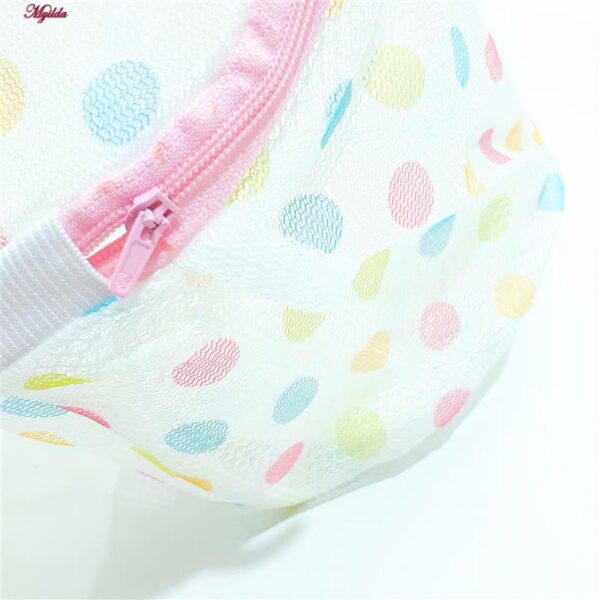 محفظه شستشو لباس زیر زنانه مدل خالدار کد QJQ