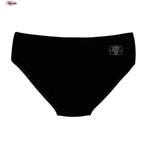 شورت مردانه برهان تن پوش مدل اسلیپ کد 7-03 رنگ سرمه ای بسته 8 عددی