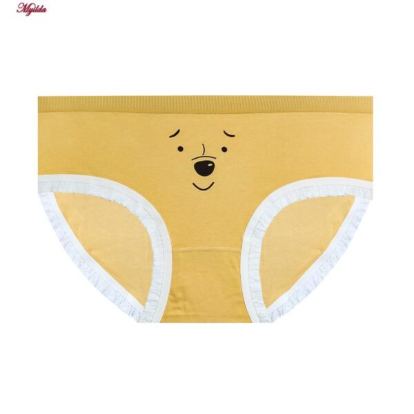 شورت زنانه مدل نخی وارداتی طرح عروسکی کد 202011 بسته 5 عددی