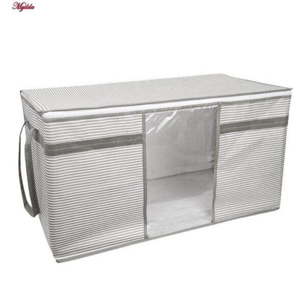 باکس لباس آلاس مدل پنجره دار سایز لارج بسته 3 عددی