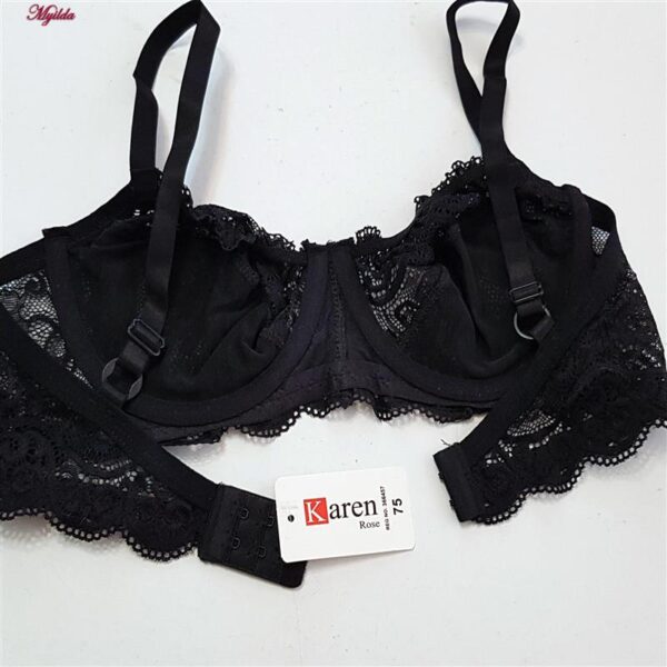سوتین فنردار زنانه کارنا رز مدل 5286-301 رنگ مشکی