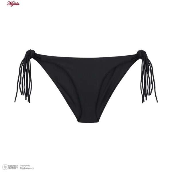 ست 2 تکه مایو دخترانه مدل 11016 رنگ مشکی