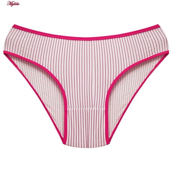 شورت زنانه ماییلدا مدل راه‌راه کد 5322-2 بسته 3 عددی