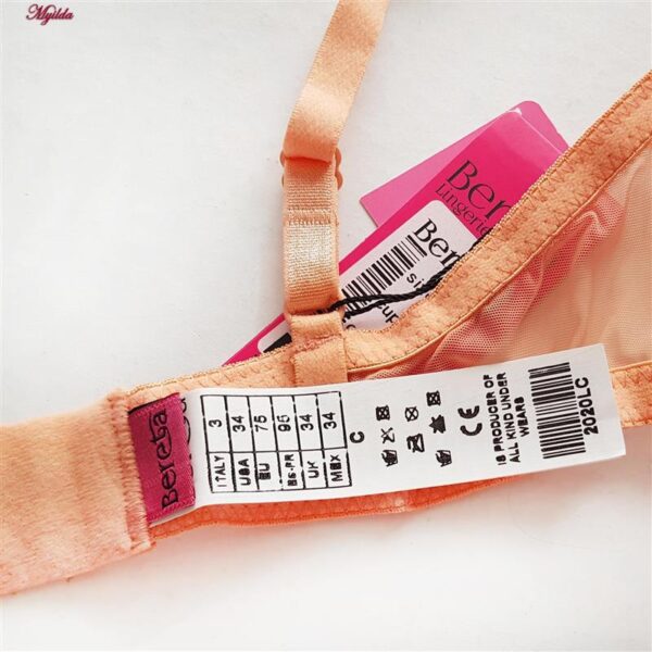 ست شورت و سوتین زنانه برتا مدل فنردار گیپور کد 4695-2020LC