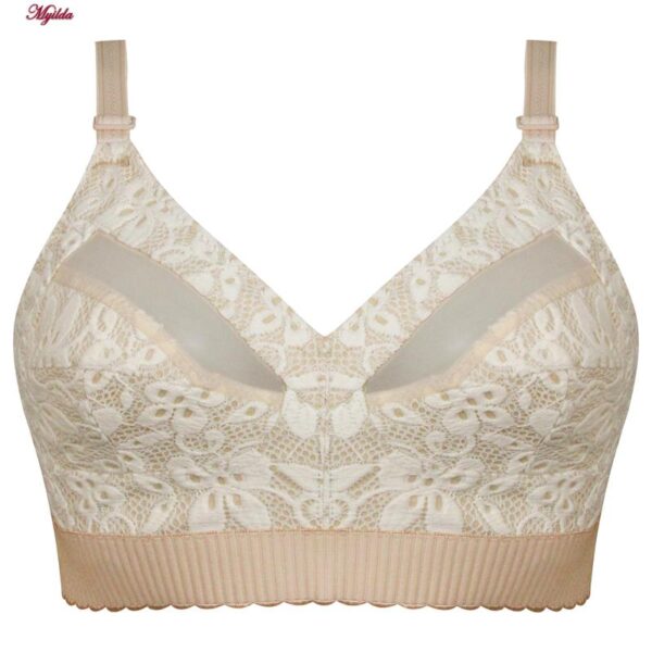 سوتین بدون فنر زنانه ماییلدا مدل کش پهن کد 5058