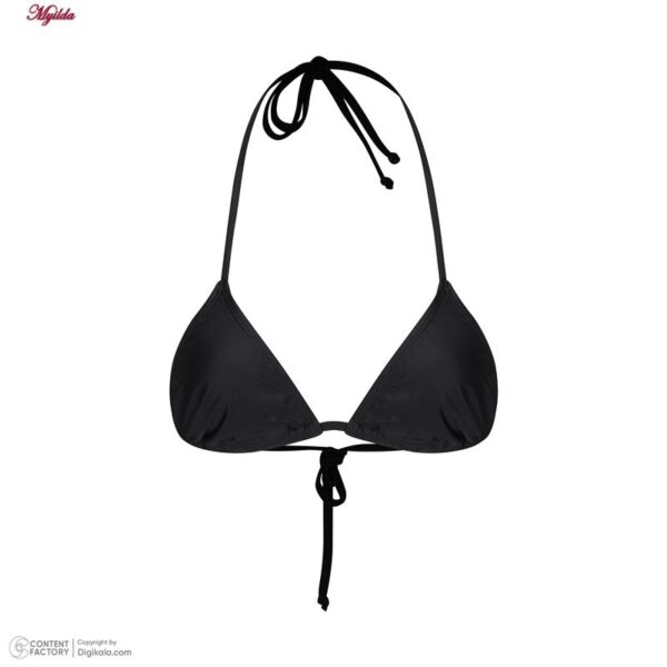 ست 2 تکه مایو دخترانه مدل 11016 رنگ مشکی