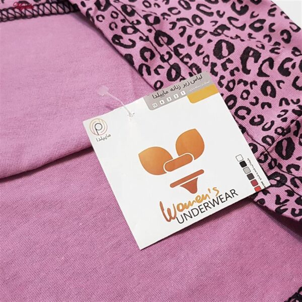 تاپ راحتی زنانه ماییلدا مدل پلنگی کد 5328-1