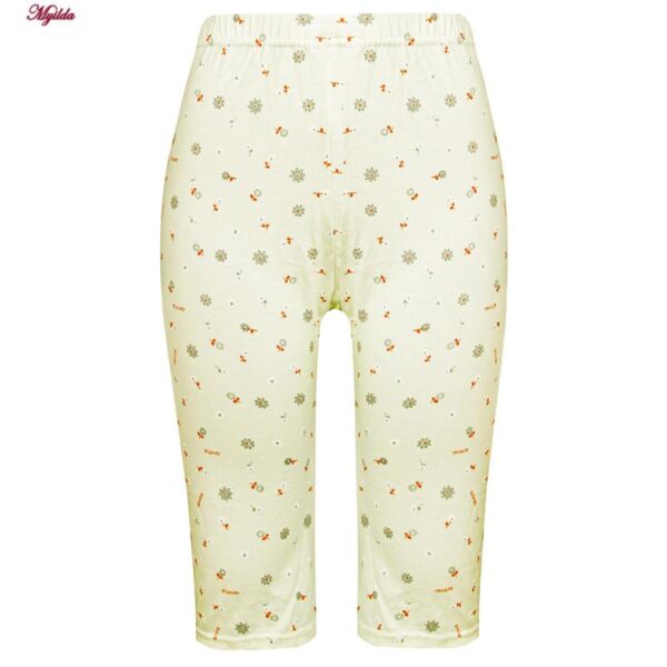 شلوارک راحتی زنانه ماییلدا مدل گل گلی کد 5329-8