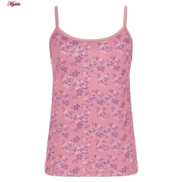 تاپ راحتی زنانه ماییلدا مدل گل گلی کد 5328-2