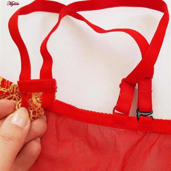 ست شورت و سوتین زنانه برتا مدل فنردار کد 5339-1021