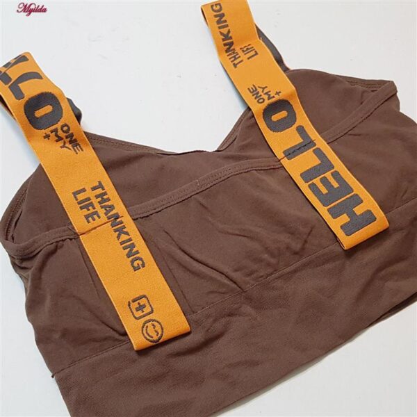 ست نیم تنه و شلوارک ورزشی زنانه ماییلدا مدل 5327