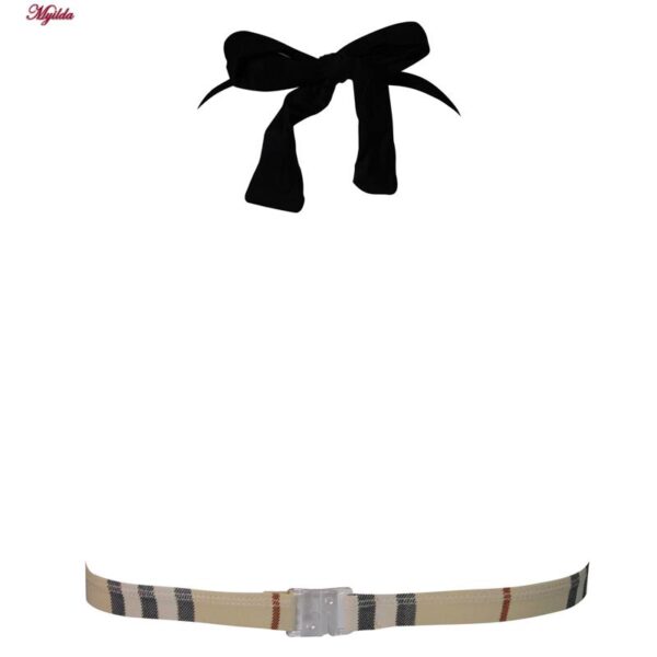 مایو زنانه ماییلدا مدل بدون فنر کد 3903-4 رنگ مشکی