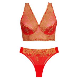 ست شورت و سوتین زنانه برتا مدل فنردار کد 5339-1021