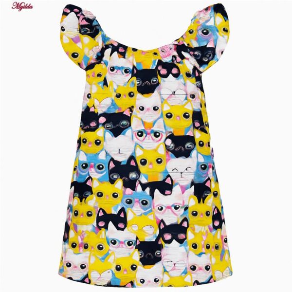 پیراهن یقه گرد زنانه ماییلدا مدل 5357