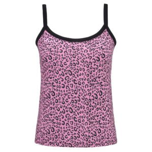 تاپ راحتی زنانه ماییلدا مدل پلنگی کد 5328-1