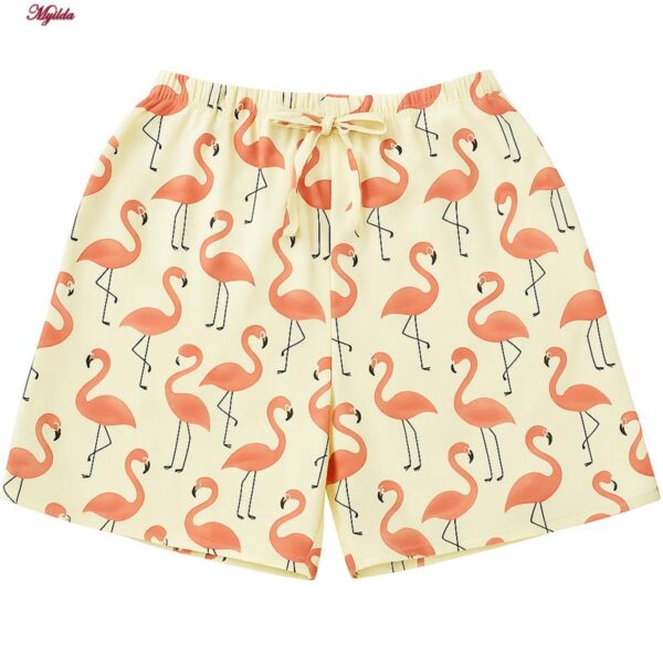 شلوارک راحتی زنانه ماییلدا مدل فلامینگو کد 5356