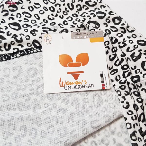 تاپ راحتی زنانه ماییلدا مدل پلنگی کد 5328-1