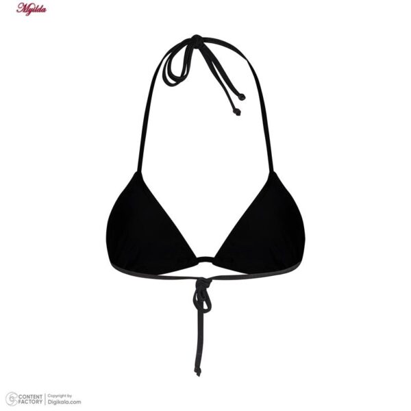 ست 2 تکه مایو دخترانه مدل 11016 رنگ مشکی