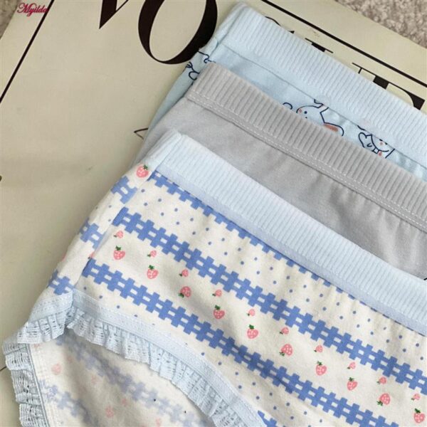 شورت زنانه ماییلدا مدل عروسکی خرگوش و توت فرنگی کد 5336-4 بسته 5 عددی