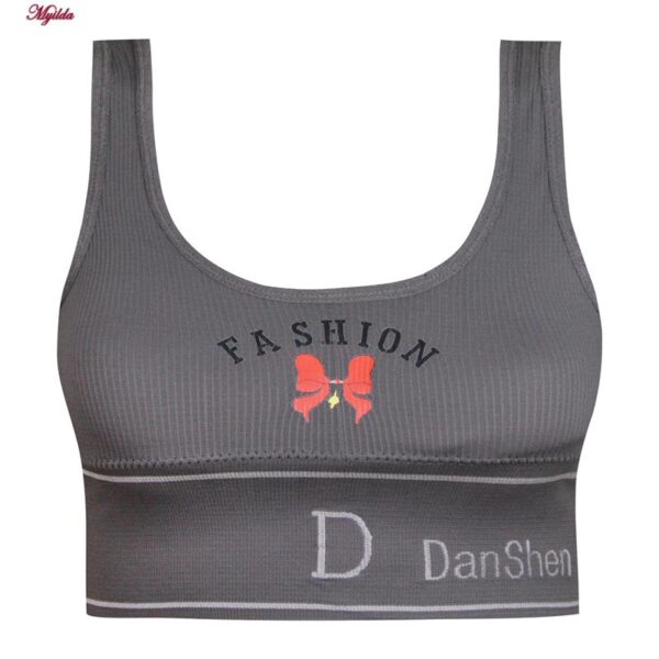 ست شورت و نیم تنه زنانه مدل بدون فنر پددار کد Myi-4620-5 رنگ خاکستری تیره