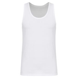 زیرپوش رکابی یقه گرد مردانه آیدا جید مدل نخ پنبه کد 5330-1