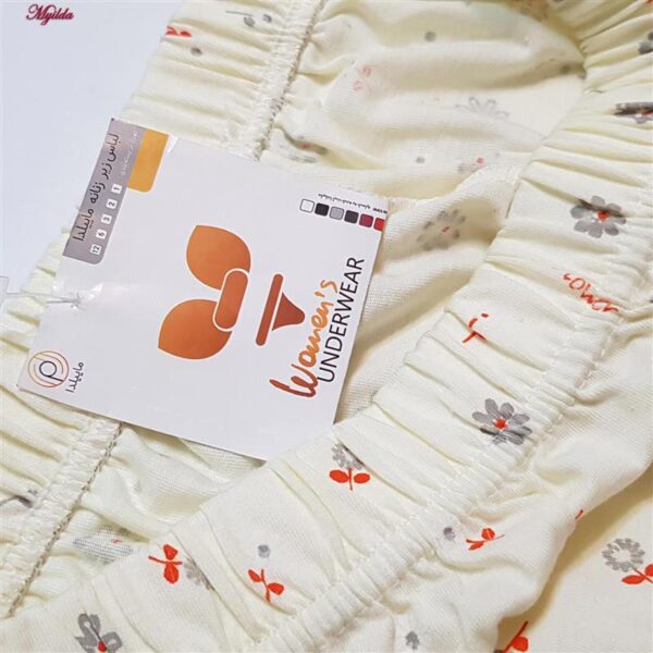 شلوارک راحتی زنانه ماییلدا مدل گل گلی کد 5329-8