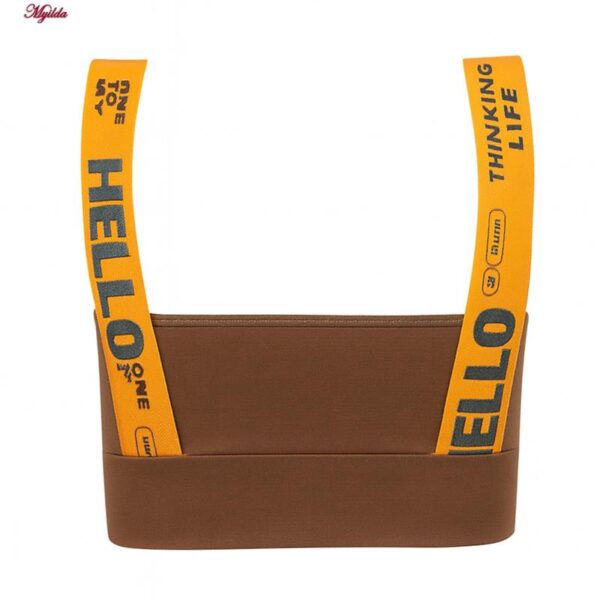 ست نیم تنه و شلوارک ورزشی زنانه ماییلدا مدل 5327