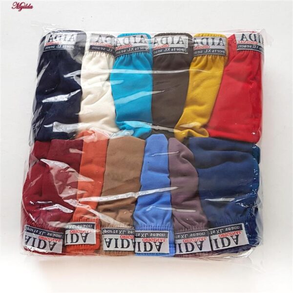 شورت اسلیپ مردانه آیدا جید مدل 5332 بسته 12 عددی