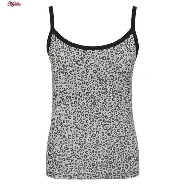 تاپ راحتی زنانه ماییلدا مدل پلنگی کد 5328-1