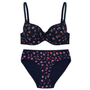 ست شورت و سوتین زنانه میس مدل فنردار کد 5397