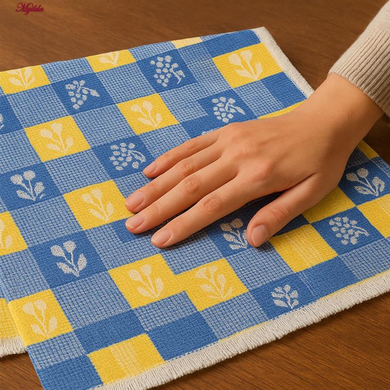 دستمال نظافت خانه و آشپزخانه نخ ماییلدا مدل 5399 بسته 6 عددی دستمال نظافت خانه و آشپزخانه نخ ماییلدا مدل 5399 بسته 6 عددی