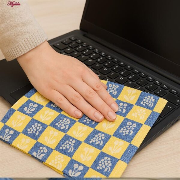 دستمال نظافت خانه و آشپزخانه نخ ماییلدا مدل 5399 بسته 8 عددی دستمال نظافت خانه و آشپزخانه نخ ماییلدا مدل 5399 بسته 8 عددی