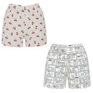 شلوارک راحتی زنانه ماییلدا مدل 5387 بسته 2 عددی