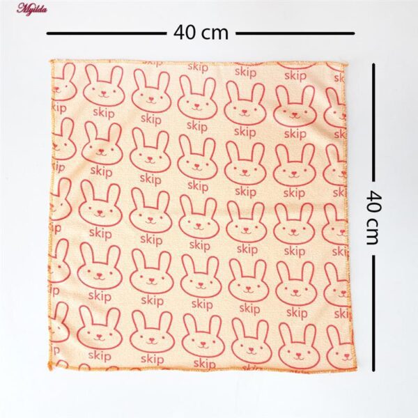 دستمال نظافت خانه و آشپزخانه میکروفایبر ماییلدا مدل 5320 بسته 12 عددی