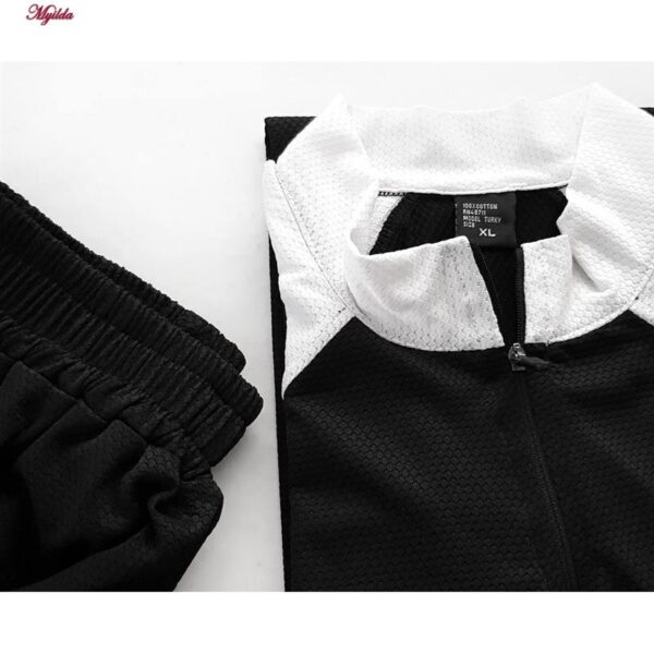 ست تی‌شرت آستین کوتاه و شلوارک ورزشی مردانه مدل 5374-806