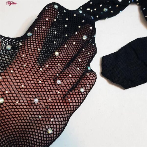 جوراب شلواری زنانه مدل نگین دار کد 5380