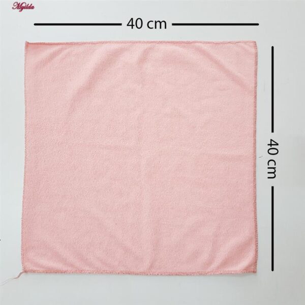 دستمال نظافت خانه و آشپزخانه میکروفایبر ماییلدا مدل 5319 بسته 12 عددی